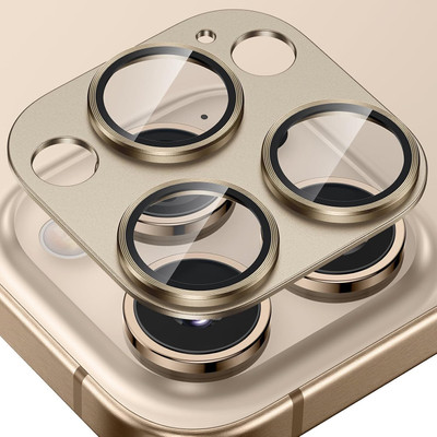 Girind Back Camera Lens Glass Protector for iPhone 16 Pro, iPhone 16 Pro Max(Pack of: 1)
