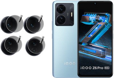 Hideous Back Camera Lens Glass Protector for iQOO Z6 Pro 5G(Pack of: 2)