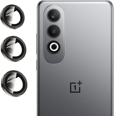 milestone mobile accessories Back Camera Lens Glass Protector for Camera Ring for Oneplus Nord CE 4 set of 3 Black(Pack of: 1)