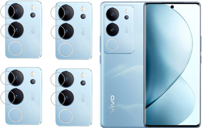ISAAK Back Camera Lens Glass Protector for Vivo V29 Pro 5G(Pack of: 4)