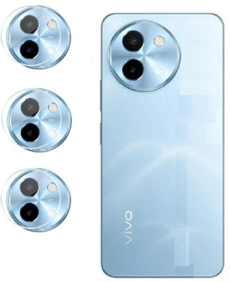 RANKART Back Camera Lens Glass Protector for Vivo Y58 5G With 9H Hardness, Air Bubble Free, Ultra HD, Anti-Shock(Pack of: 3)
