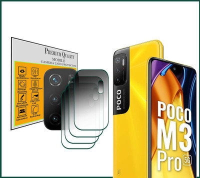 Ychroze Back Camera Lens Glass Protector for POCO M3 Pro 5G(Pack of: 4)