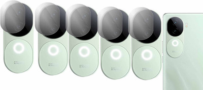 HIDEOUS Back Camera Lens Glass Protector for iQOO Z9s 5G(Pack of: 5)
