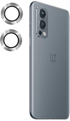 KHR Back Camera Lens Ring Guard Protector, Camera Lens Glass Protector for Oneplus Nord 2 Alloy Ring, Edge to Edge Coverage and Easy Installation(Pack of: 1)