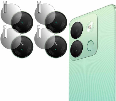 DOUMOF Back Camera Lens Glass Protector for Infinix Smart 7 HD BACK CAMERA(Pack of: 4)