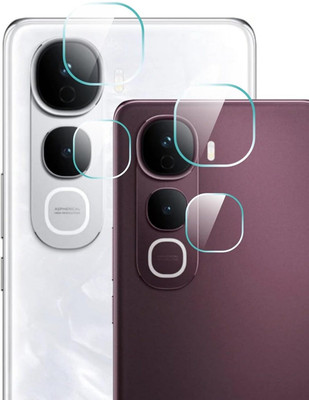 KHR Back Camera Lens Glass Protector for Vivo Y400 Pro 5G , Flexible 3D Anti Shock/Anti-Scratch/Clear/Camera Guard(Pack of: 2)