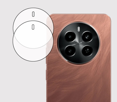 EJZATI Back Camera Lens Glass Protector for realme P1 5G, BACK CAMERA LENS PROTECTOR(Pack of: 2)