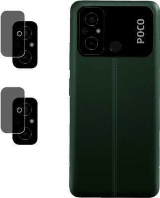 EJZATEX Back Camera Lens Glass Protector for POCO C55(Pack of: 2)