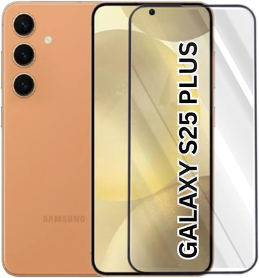 BRENZZ Edge To Edge Tempered Glass for SAMSUNG Galaxy S25 Plus 5G(Pack of 1)