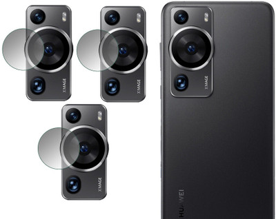 HIRDESH Back Camera Lens Glass Protector for HUAWEI P60(Pack of: 3)