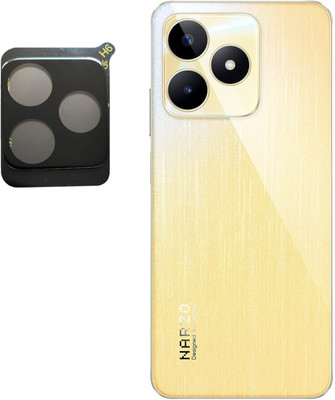 EJZATEX Back Camera Lens Glass Protector for REALME NARZO N53, BACK CAMERA LENS PROTECTOR(Pack of: 1)