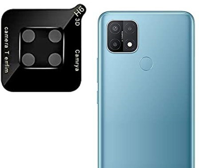 Caseworm Back Camera Lens Glass Protector for Oppo A15-3D Lens Camera Protector(Pack of: 1)