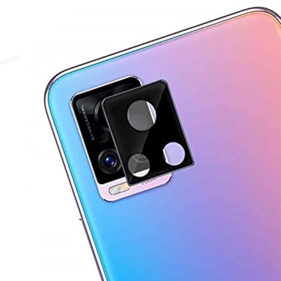 YAFILO Back Camera Lens Glass Protector for vivo V20 Anti-Scratch / Tempered Glass [Easy Installation] Black(Pack of: 1)