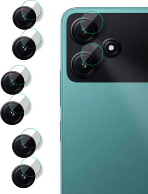 Nazomi Tech Back Camera Lens Glass Protector for Poco M6 Pro 5G(Pack of: 3)