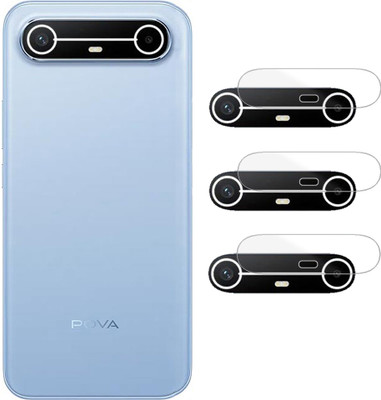 MRKOLI Back Camera Lens Glass Protector for Tecno Pova Slim(Pack of: 3)