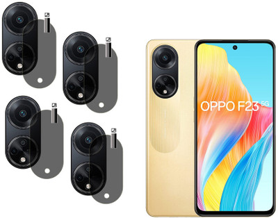 Hideous Back Camera Lens Glass Protector for OPPO F23 5G(Pack of: 4)
