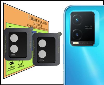 HIRDESH Back Camera Lens Glass Protector for Vivo T1x(Pack of: 2)