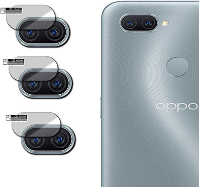 LIGHTWINGS Back Camera Lens Glass Protector for Oppo A12(Pack of: 3)