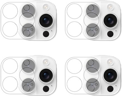 ISAAK Back Camera Lens Glass Protector for iPhone 16 Pro(Pack of: 4)