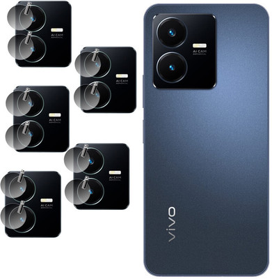 EZGER Back Camera Lens Glass Protector for Vivo Y22(Pack of: 5)