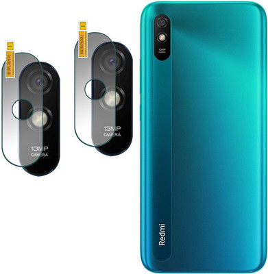 DAFFIN Back Camera Lens Glass Protector for Redmi 9A(Pack of: 2)