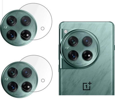 Ahwaveeda Back Camera Lens Glass Protector for ONEPLUS 12 5G CAMERA LENS ( PACK OF 2)(Pack of: 2)