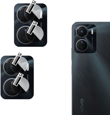 EZGER Back Camera Lens Glass Protector for Vivo Y16(Pack of: 2)