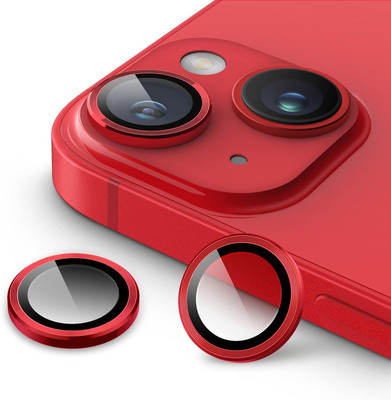 CHICCASA Back Camera Lens Glass Protector, Camera Lens Ring Guard Protector for iPhone 15 Plus(Pack of: 2)