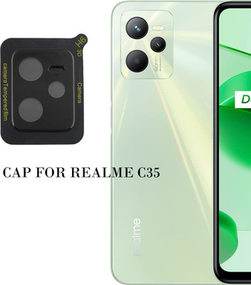 EJZATEX Back Camera Lens Glass Protector for REALME C35, BACK CAMERA LENS PROTECTOR(Pack of: 1)