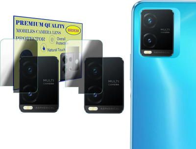 HIRDESH Back Camera Lens Glass Protector for Vivo T1X(Pack of: 2)