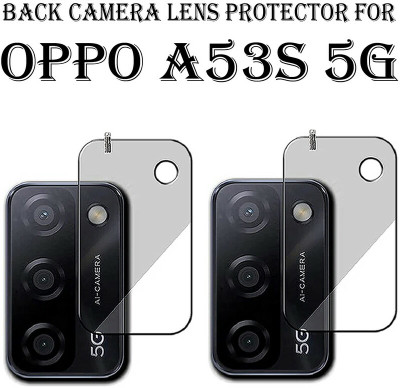HIRDESH Back Camera Lens Glass Protector for OPPO A53S 5G(Pack of: 2)