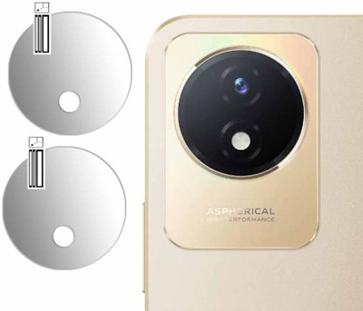 YCHROZE Back Camera Lens Glass Protector for Vivo Y02t(Pack of: 2)