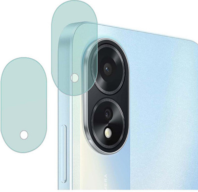 MOKPLZ Back Camera Lens Glass Protector for Oppo A18(Pack of: 2)