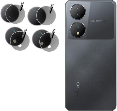 DAFFIN Back Camera Lens Glass Protector for Vivo Y100 5G(Pack of: 2)