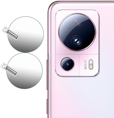 DOUMOF Back Camera Lens Glass Protector for Xiaomi 13 Lite CAMERA LENS PROTECTOR(Pack of: 2)