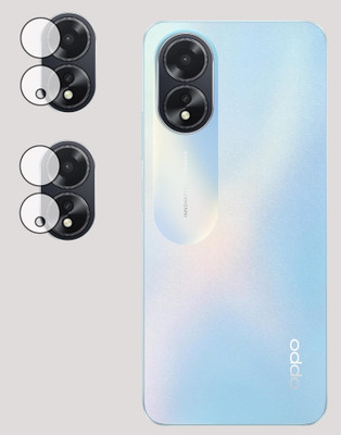 EJZATEX Back Camera Lens Glass Protector for OPPO A18, BACK CAMERA LENS PROTECTOR(Pack of: 2)