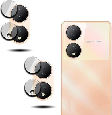 MobiKind Back Camera Lens Glass Protector for Vivo Y100 5G(Pack of: 2)
