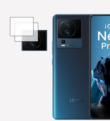 EJZATI Back Camera Lens Glass Protector for IQOO NEO 7 PRO 5G, BACK CAMERA LENS PROTECTOR(Pack of: 2)