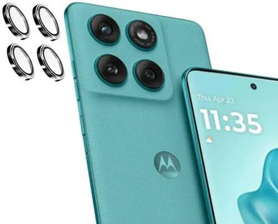 ALKSTORE Back Camera Lens Glass Protector, Camera Lens Ring Guard Protector for MOTO Edge 60 Pro, MOTOROLA Edge 60 Pro 5G, [RING](Pack of: 1)