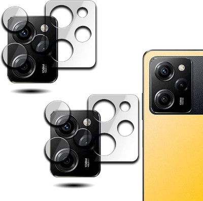 SHAKU Back Camera Lens Glass Protector for Poco X5 Pro 5g(Pack of: 2)