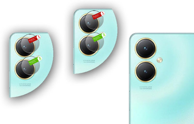 DAFFIN Back Camera Lens Glass Protector for vivo y36+(Pack of: 2)