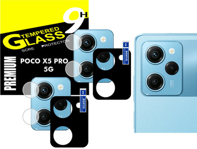 Olonga Back Camera Lens Glass Protector for POCO X5 PRO 5G(Pack of: 2)