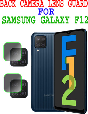 EJZATI Back Camera Lens Glass Protector for SAMSUNG GALAXY F12(Pack of: 2)