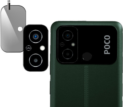Ezger Back Camera Lens Glass Protector for POCO C55(Pack of: 1)