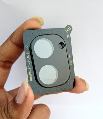 WonRia Back Camera Lens Glass Protector for Realme C33 Camera Glass(Pack of: 1)