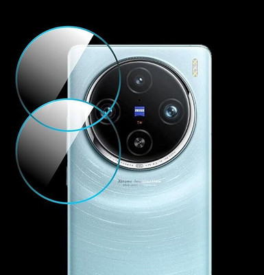 Aaruteck Back Camera Lens Glass Protector for VIVO X100 Camera Protector(Pack of: 2)