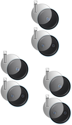 YCHROZE Back Camera Lens Glass Protector for HONOR X7a(Pack of: 3)