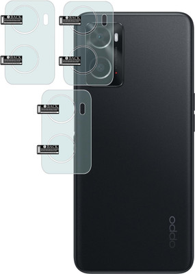 MOKPLZ Back Camera Lens Glass Protector for OPPO A76 SMARTPHONE(Pack of: 3)