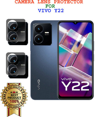 EJZATI Back Camera Lens Glass Protector for VIVO Y22(Pack of: 2)