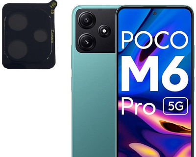 Caseworm Back Camera Lens Glass Protector for Poco M6 Pro (5G)(Pack of: 1)